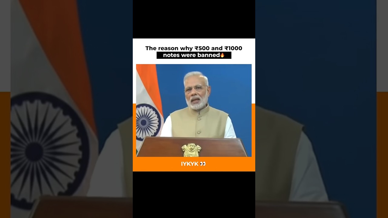 Why ₹500 & ₹1000 Notes Were Banned? PM Modi Explains #modi