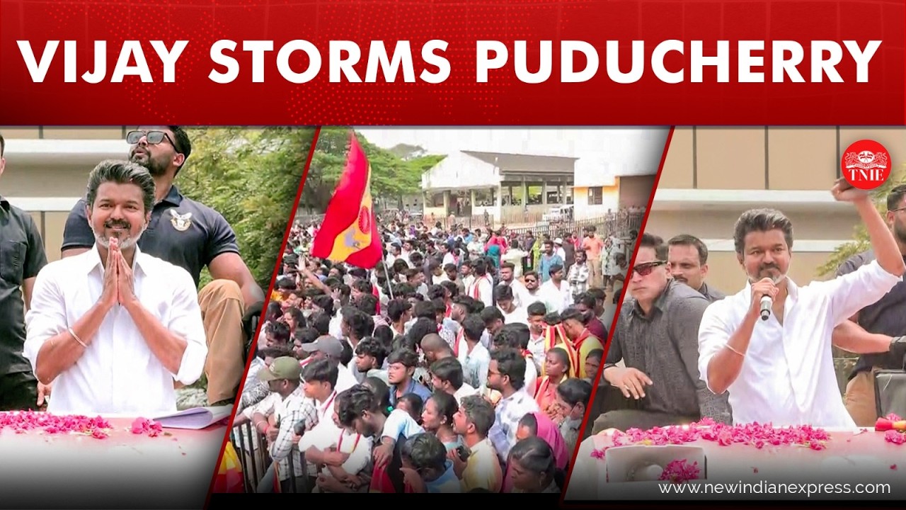 TVK Chief Vijay&rsquo;s Roadshow Goes Viral | Coconut, Watermelon Moments!