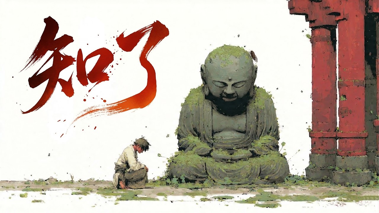 中國風燃曲 - 知了 (蟬第五部曲·終篇) ｜ 他跪在寺廟前哭乾了淚，只為她一聲知了。【墨韻音穀】 | 原創古風 Original | 動態歌詞 Pinyin Lyrics | 高音質 HQ