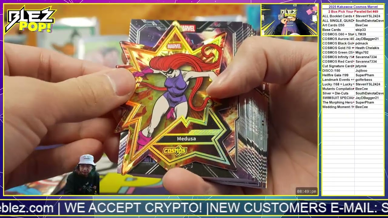 2025 Kakawow Cosmos Marvel 2 Box BREAK Pick Your Parallel Set #49