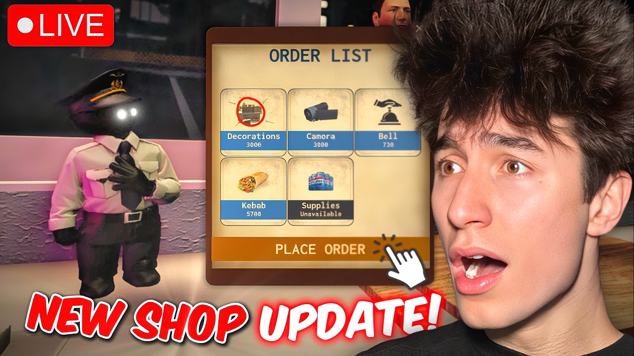NEW Roblox SCARY SHAWARMA Kiosk SHOP UPDATE! Join QUICK🌯🧾🫣