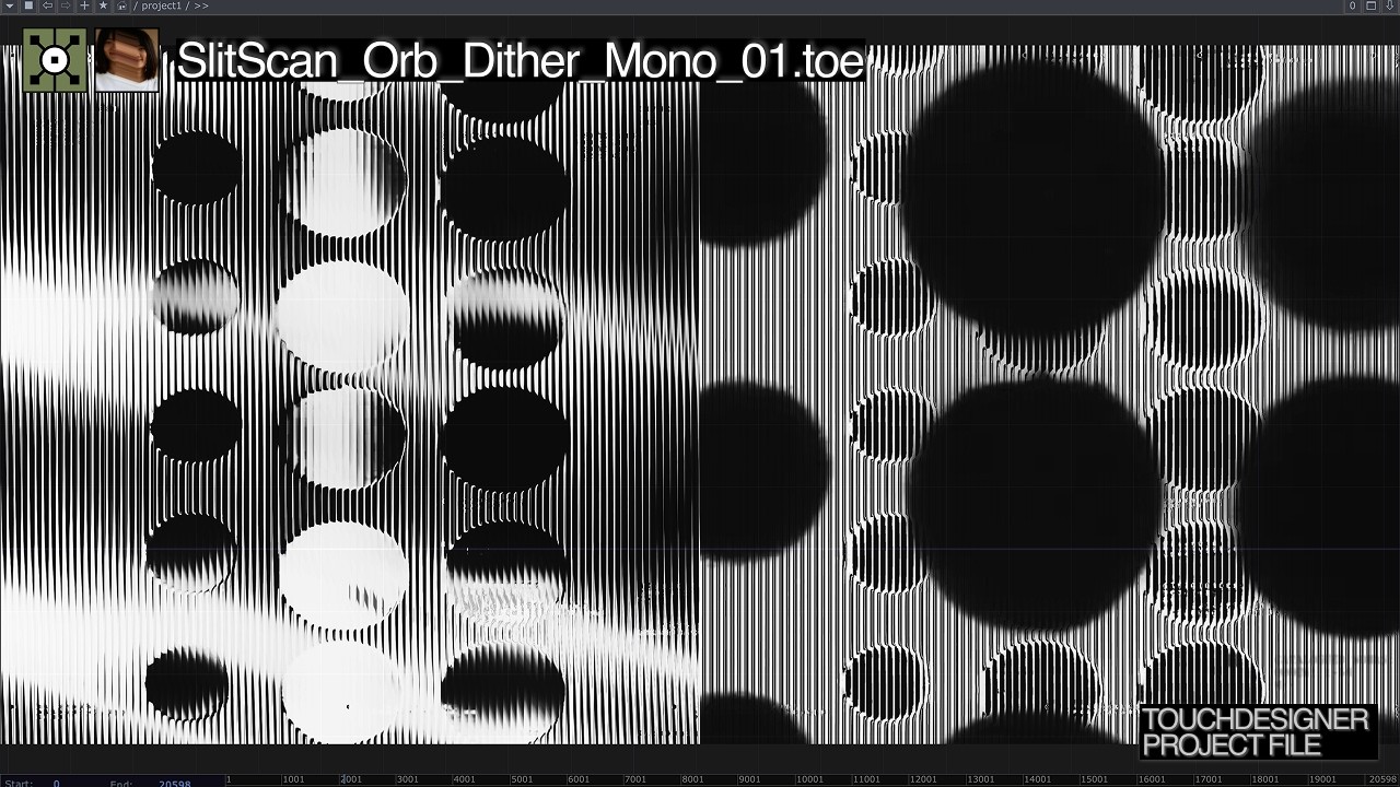 [extra vj file] audio reactive form slice