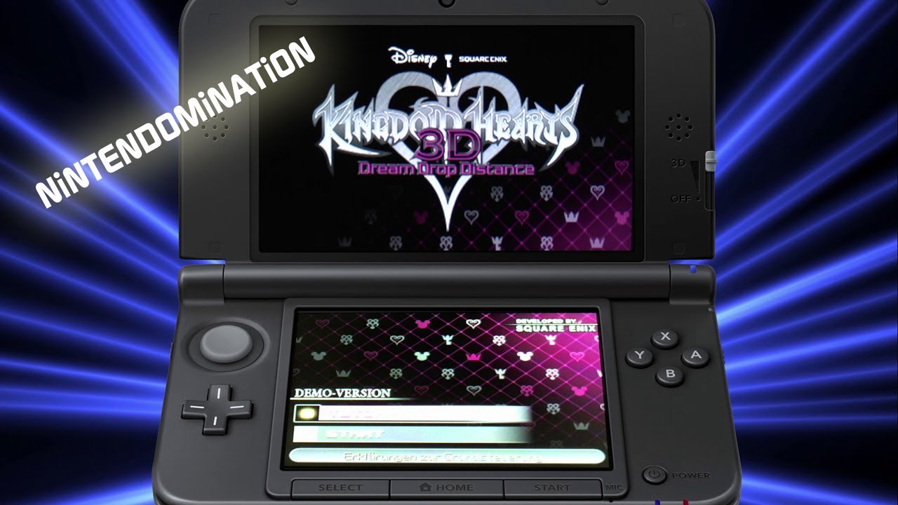 3DS DEMO - Kingdom Hearts 3DS - English Demo footage