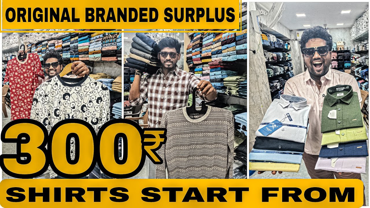 100 % Original Branded Clothes at Affordable Price in Dressing Concept | Perambur Chennai | Surplus