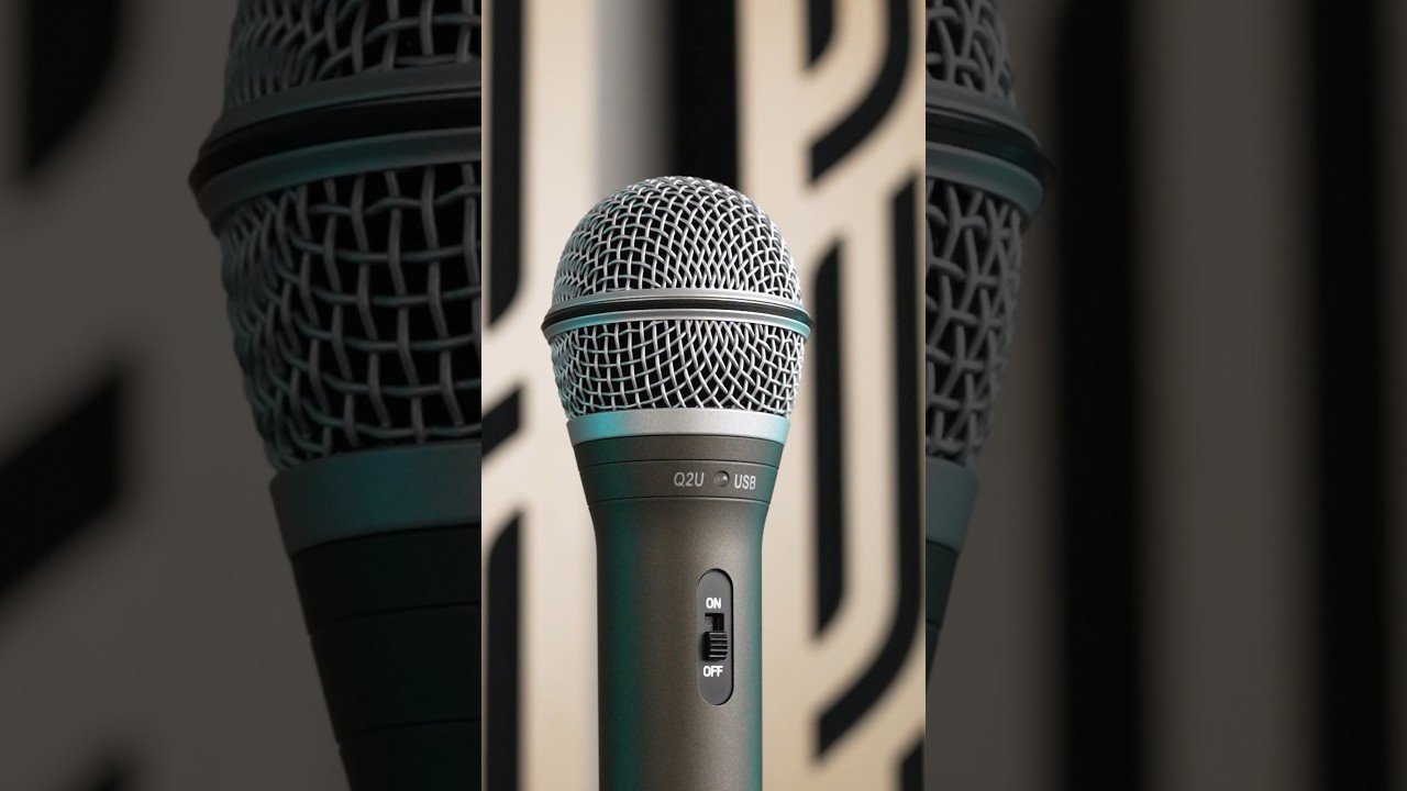 Динамический микрофон Samson Q2U XLR/USB #микрофон #аудио #подкастинг #музыка #стримеры