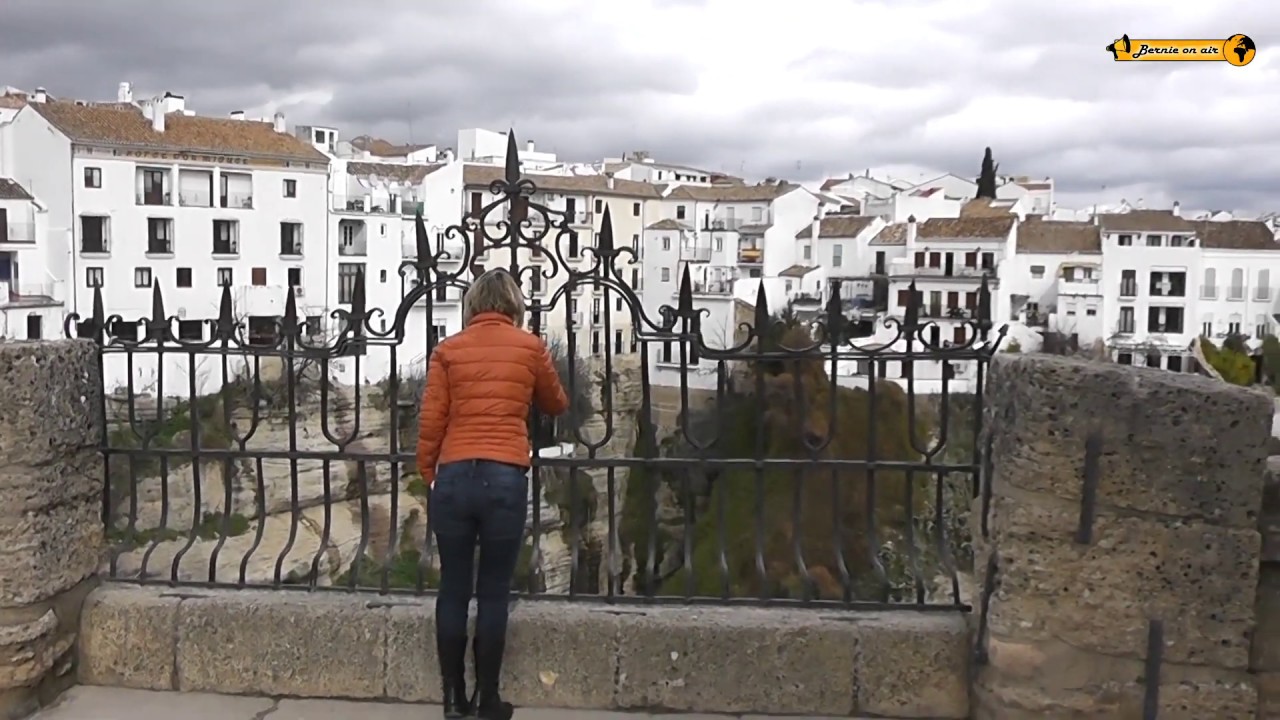 Christmas Weihnachten Winter in Ronda Malaga Andalusien Spanien Spain Andalusia Puente Nuevo