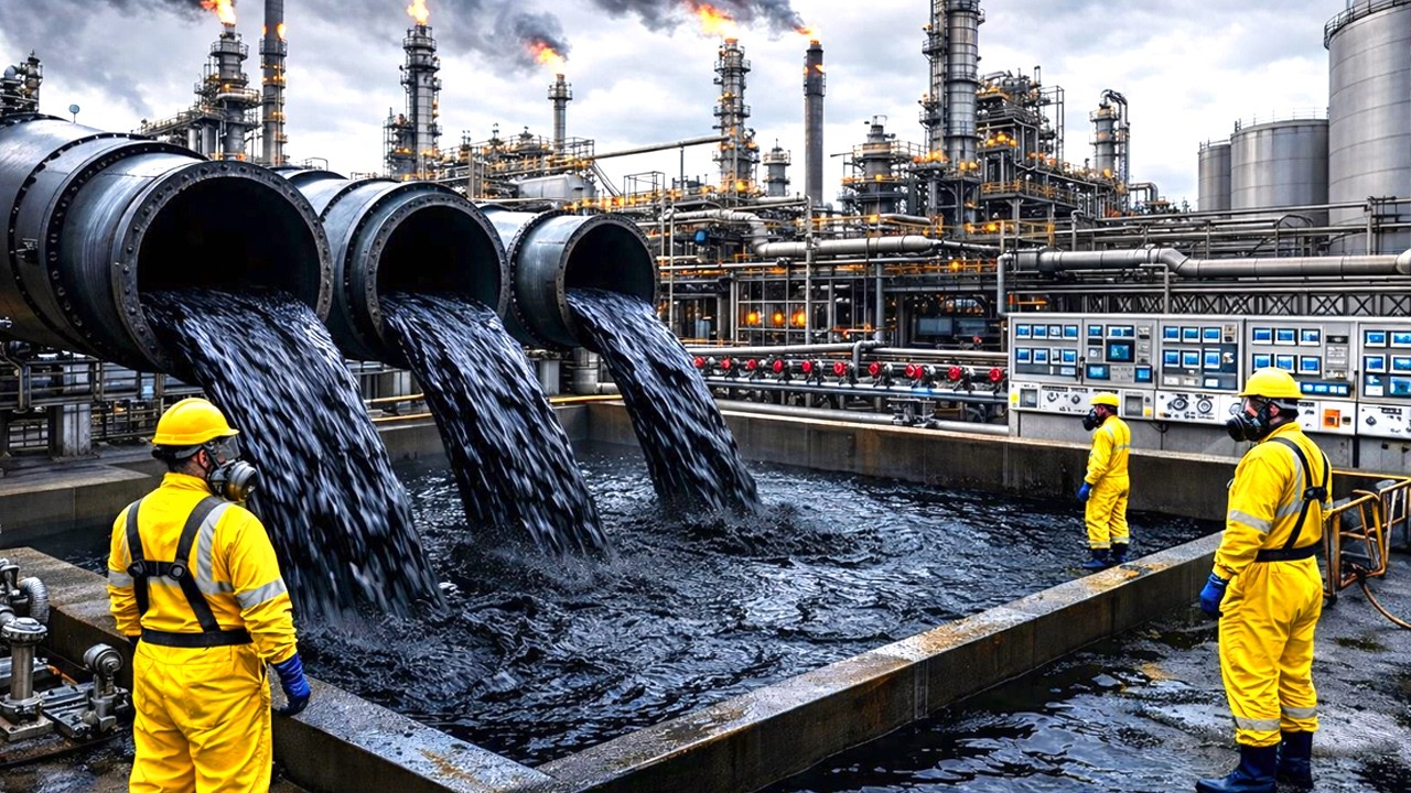 JAK się PRODUKUJE BENZYNĘ ⛽ | WEWNĄTRZ NAJBARDZIEJ ZAAWANSOWANEJ RAFINERII