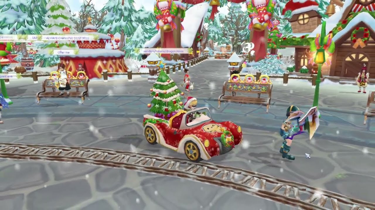 Snow my Giant! | XMAS in Giant FlyFF