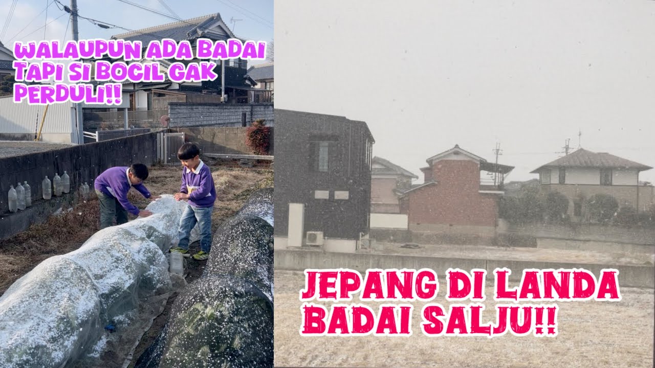 Jepang diterjang badai salju