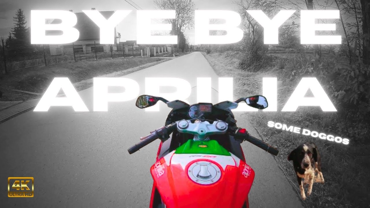 BYE BYE APRILIA!🍂🏍️