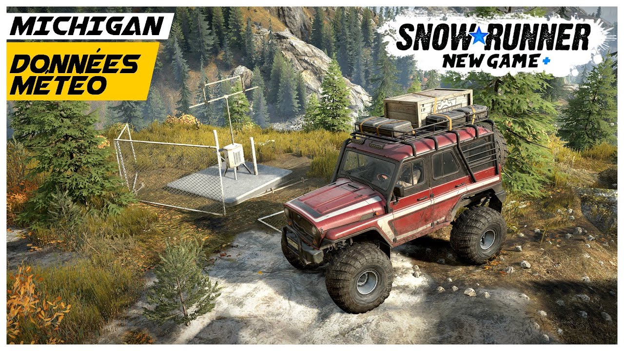 Michigan - Données météo - Snowrunner NG+ #28 Serie X