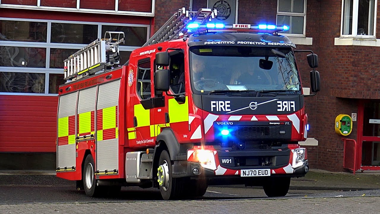 Birtley New Volvo FL Pump Turnout | Tyne And Wear Fire And Rescue Service