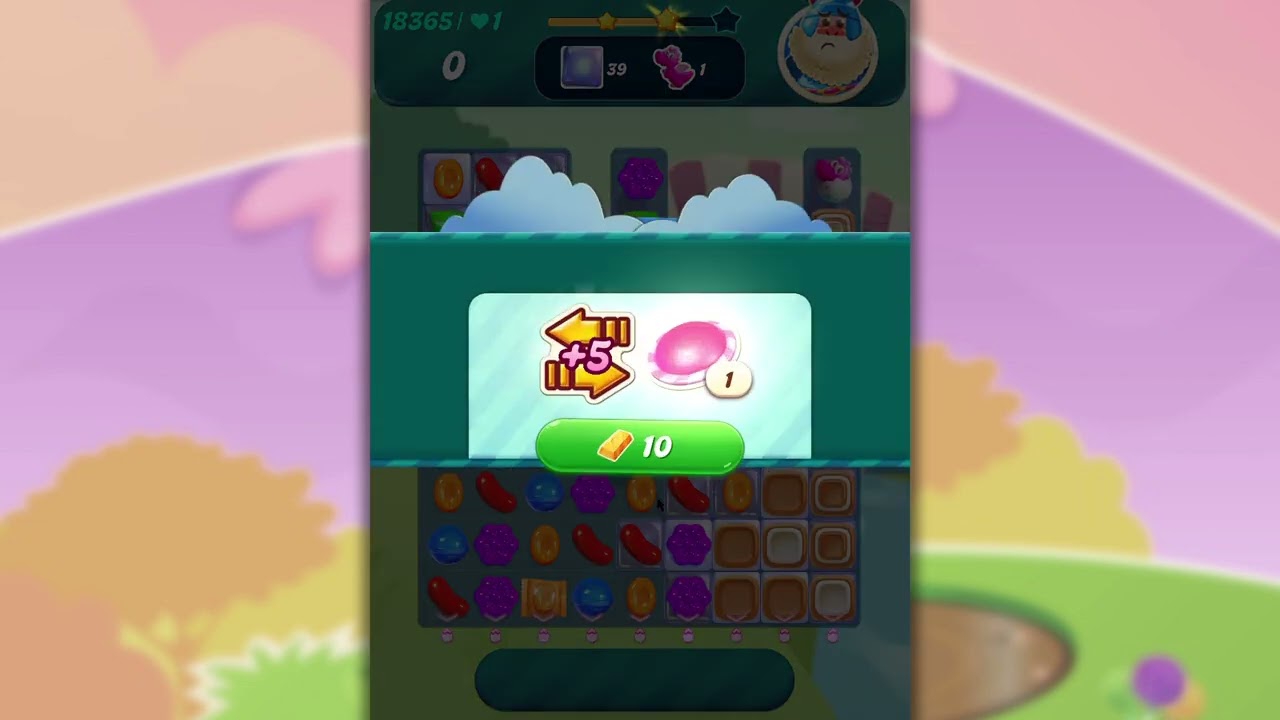 Candy crush saga Level 18365