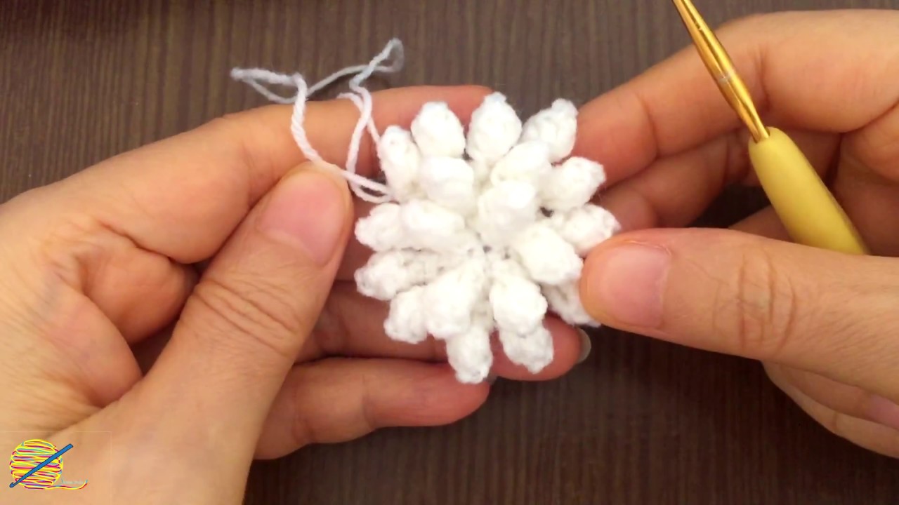 How to Circle Garland Flower ถักซีกรัดมาลัย 