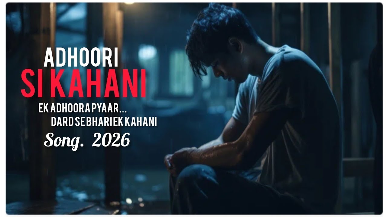 💔 Adhoori si kahani | Emotional Sad Song | Heart Touching Love Song ( Sanju)❤️