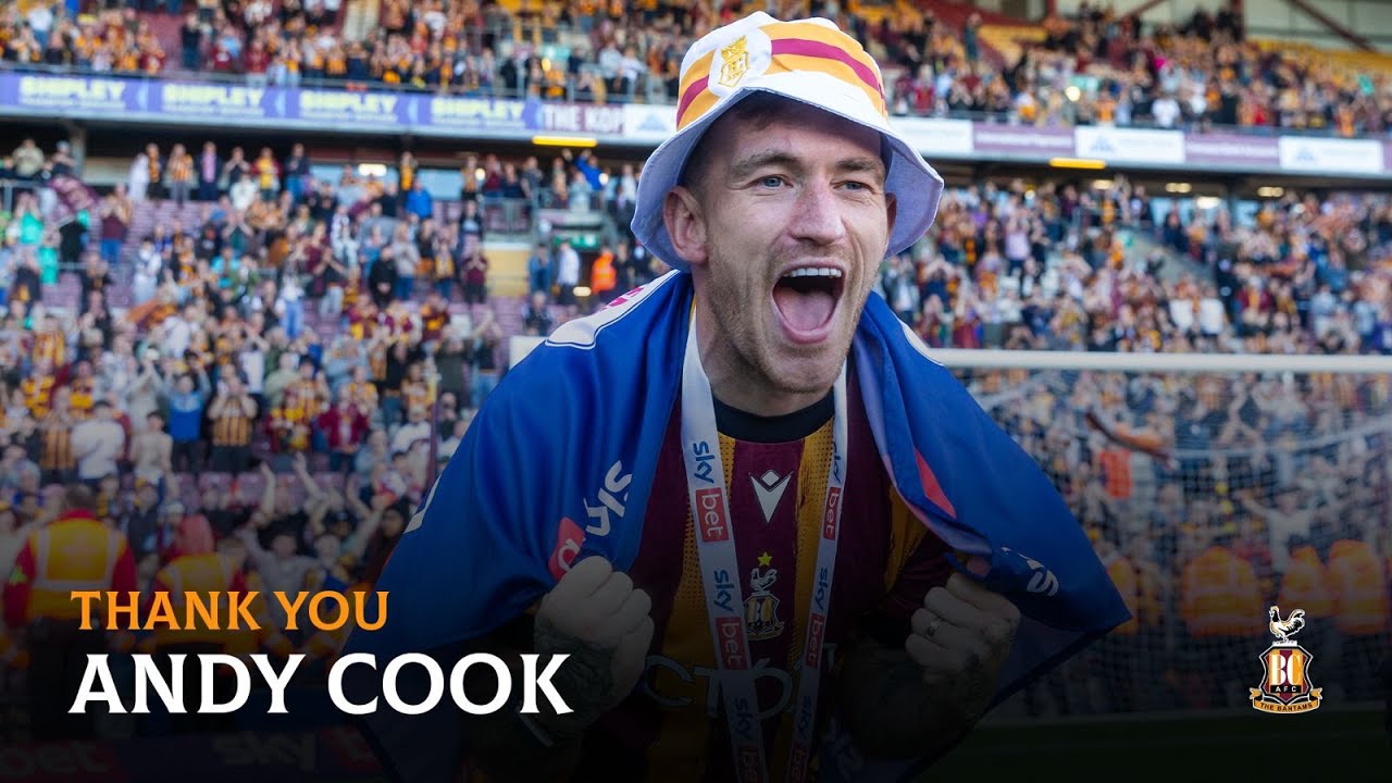 THANK YOU ANDY COOK