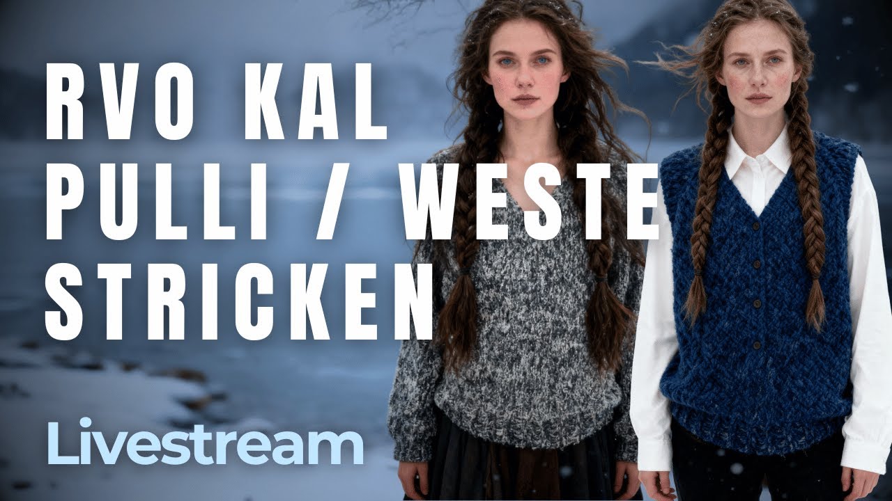 ❄️ Raglan-Von-Oben Knitalong Weste/Pullover stricken – Fragen