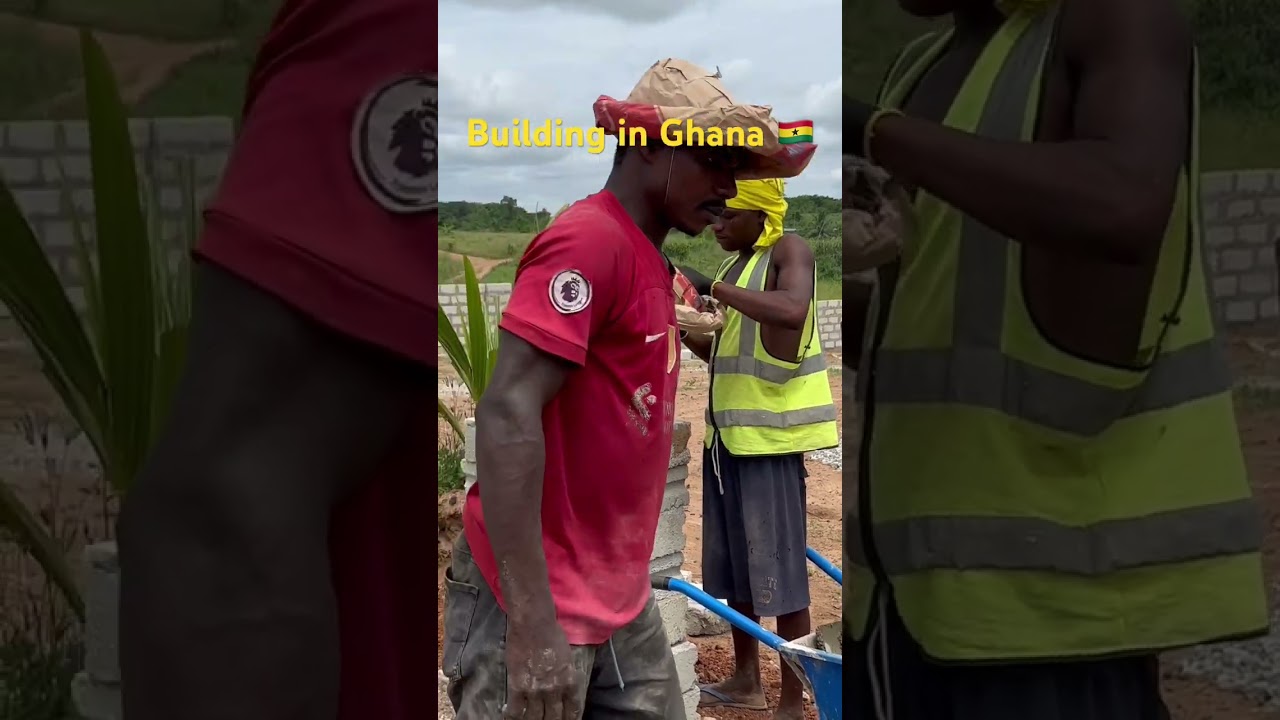 Be creative when building in Ghana 🇬🇭 #ghana #buildinginghana #africandiaspora