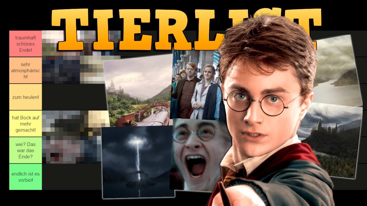 Ich RANKE alle ENDSZENEN der HARRY POTTER FILME! 🥺 | Harry Potter Tierlist