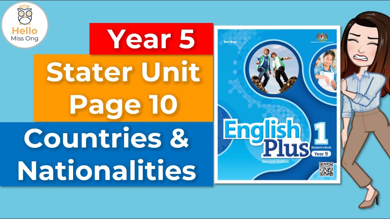 【Year 5 Plus 1】Countries and Nationalities | Textbook Page 10