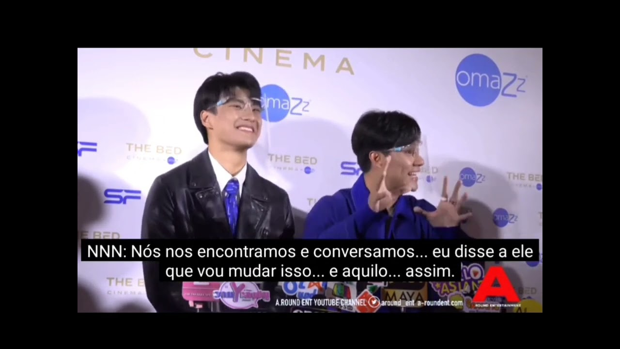🔴Ohm x Nanon falando sobre o incidente que tiveram durante o MayaAwards2022.
