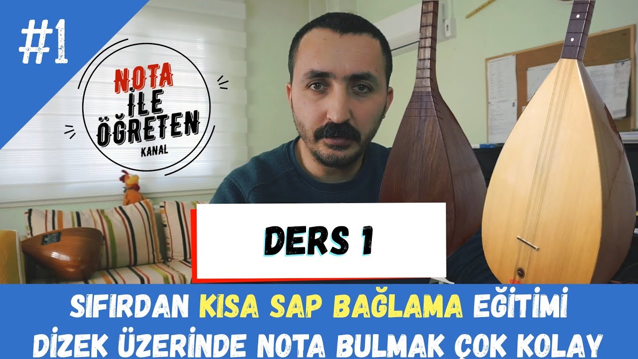 Ders 1 Derslere Hazırlık ve Dizek &Uuml;zerinde Notaları Bulma (% 100 &Uuml;cretsiz Dersler)
