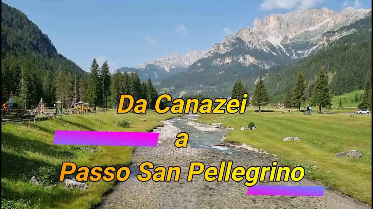 Da Canazei a Passo San Pellegrino - Val di Fassa - Trentino Alto Adige - Mountain Biking
