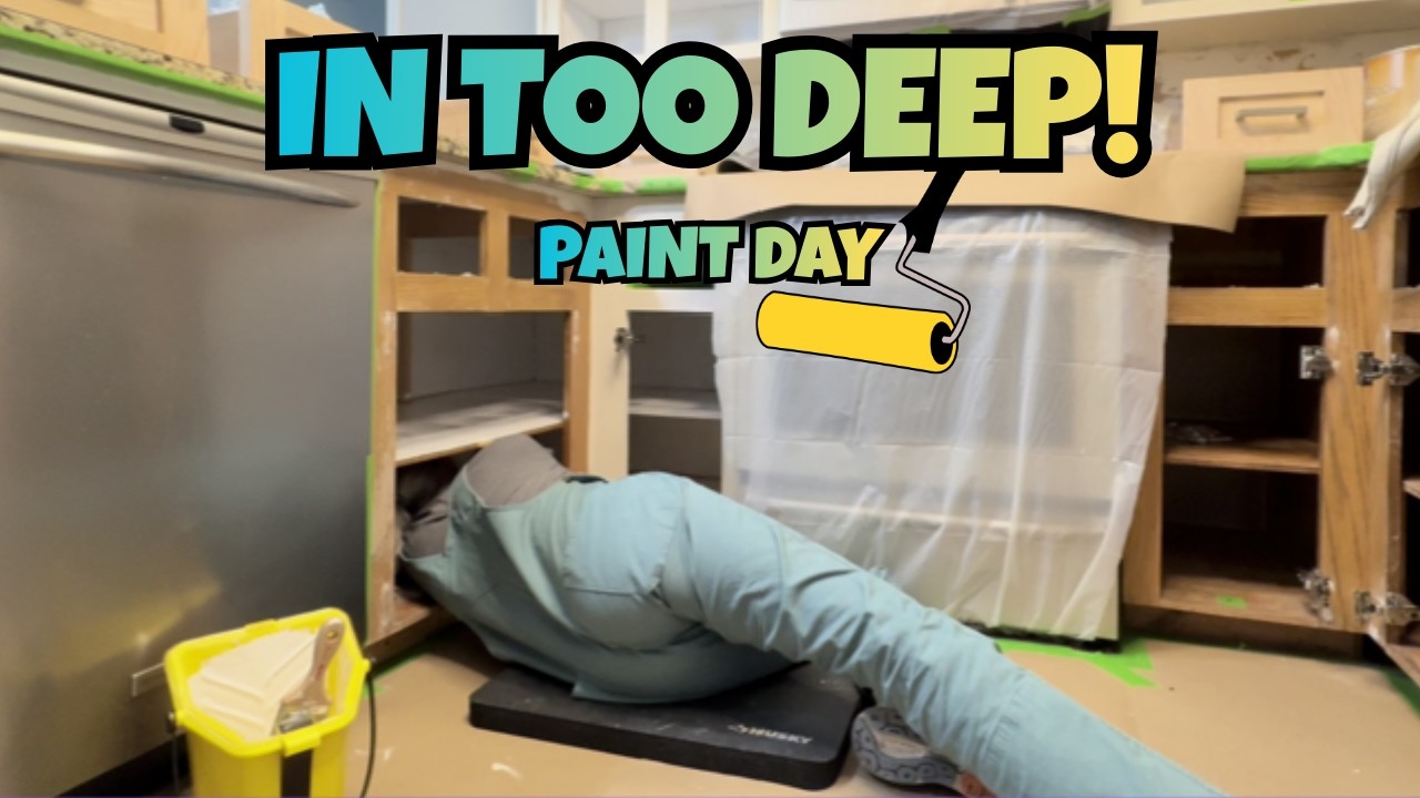 The Cabinets Finally Get Paint! | Renovation Part 3