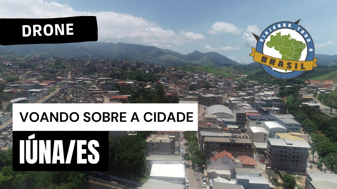 Iúna/ES - Drone - Viajando Todo o Brasil