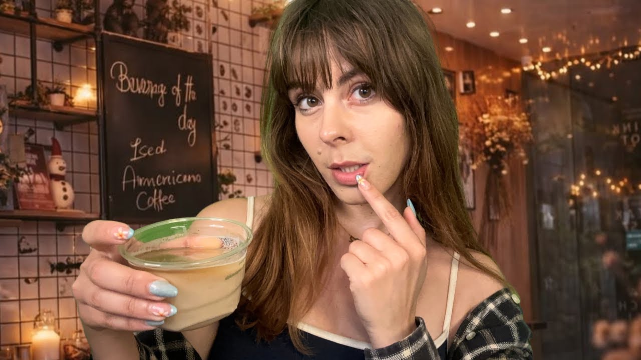 ASMR Barista with NO Boundaries Tries To Flirt With You Roleplay (wlw) ☕️💗