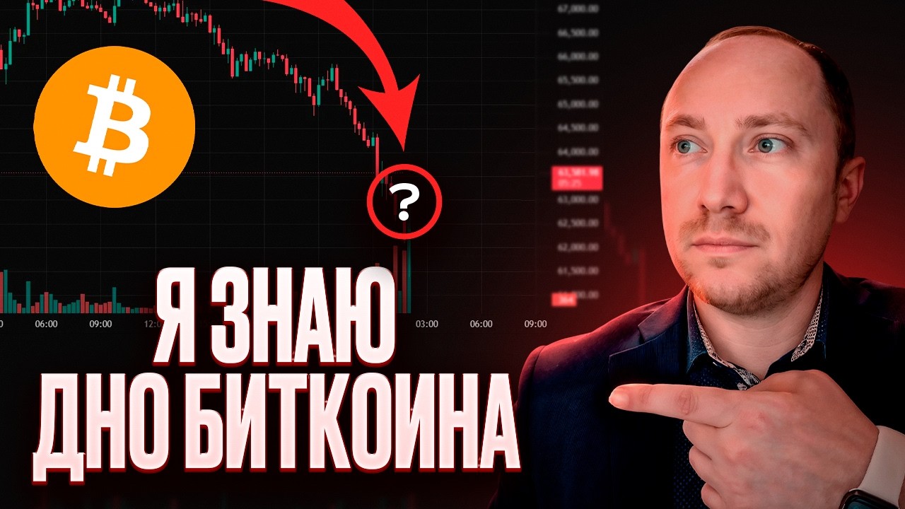 Куда падает биткоин? Показываю зону покупки и падения