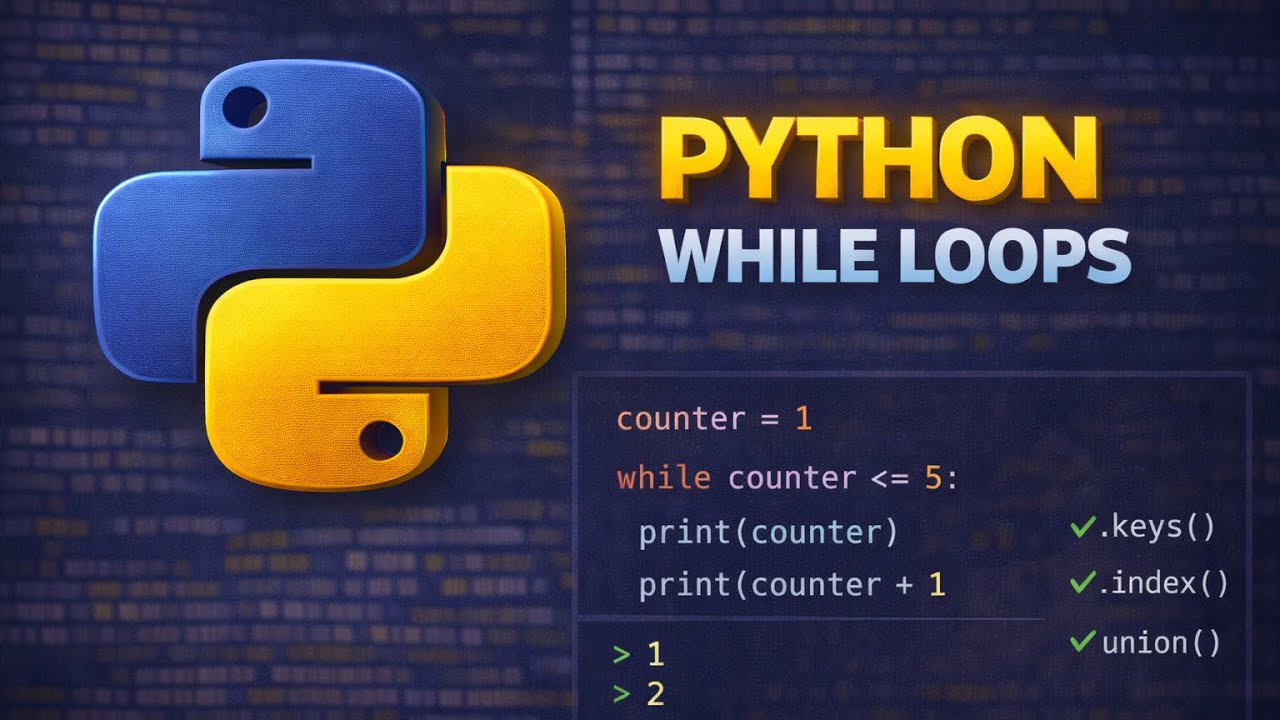 While Loop Explained | Loop Control, break & continue | Core Python Mastery in Tamil | Chapter 12