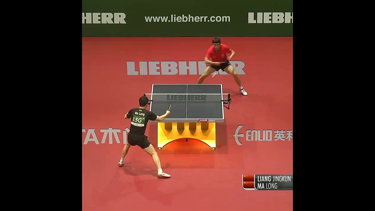 Amazing point from Ma long | table tennis