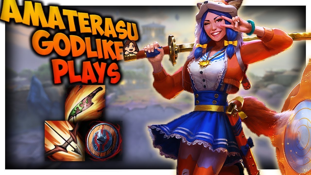 AMATERASU GODLIKE SOLO LANE PLAY-BY-PLAY!!!
