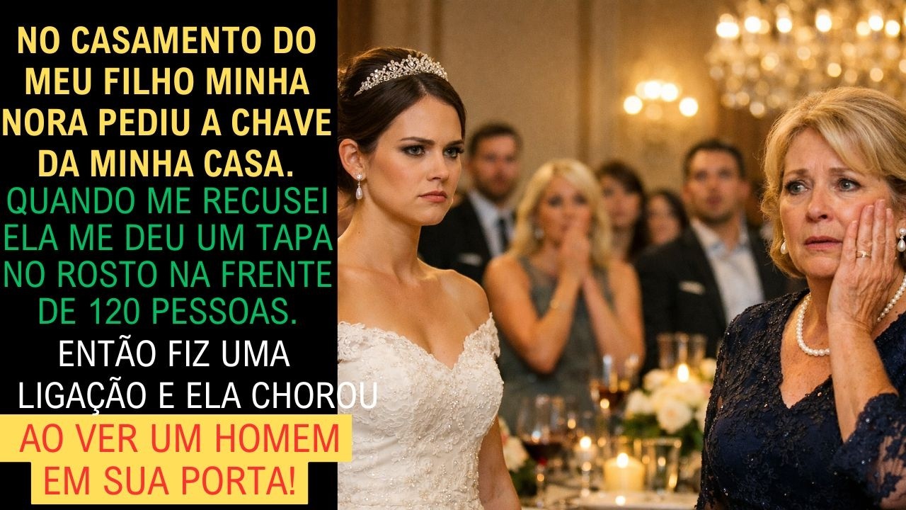 No casamento do meu filho, levei um tapa… mas foi naquele dia que eles descobriram que...
