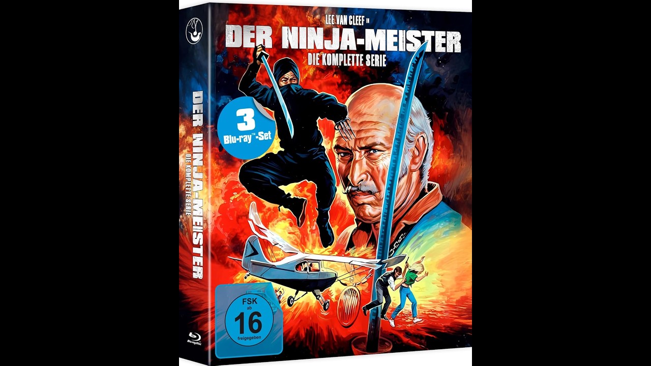 Unboxing von Der Ninja Meister BluRay Digipack