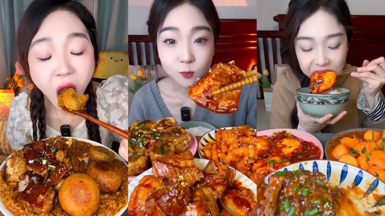 Noodles & Meat Mukbang 🍜🥩 | Juicy & Slurpy ASMR Eating Sounds