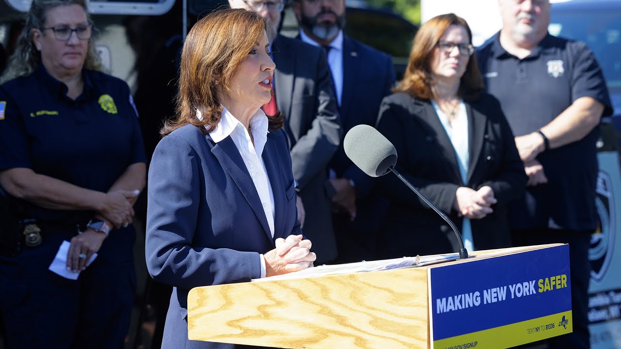 Governor Hochul Makes a Public Safety Announcement