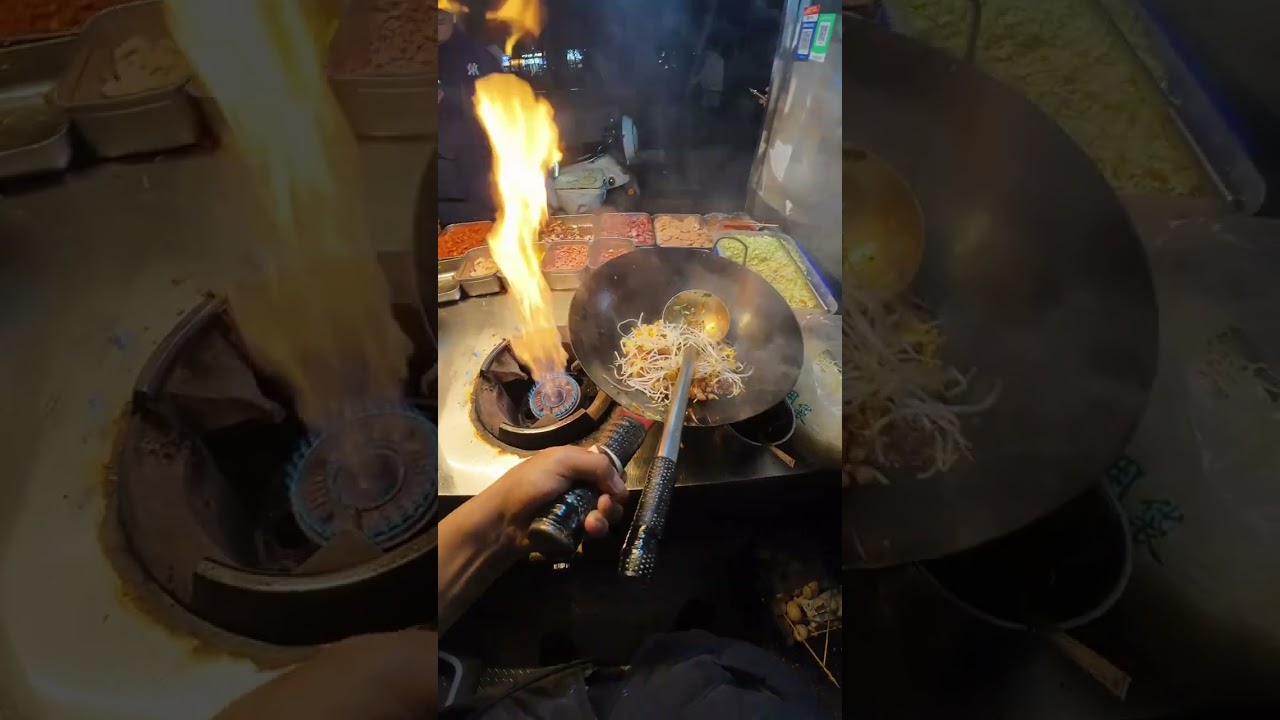 🔥 Chinese Fried Rice LIVE —Blazing Wok • Flying Spatula • Street Heat不一样的中式炒饭｜卵チャーハン | 계란볶음밥