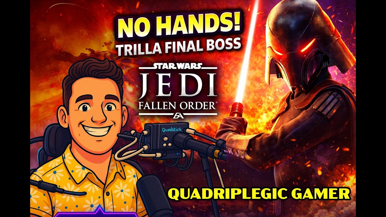 NO HANDS | Trilla The Final Boss Jedi Fallen Order