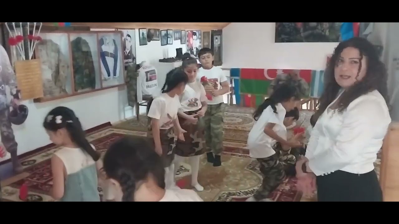 ŞƏMS BANU və sinif yoldaşları Şəhid Pəncəli Teymurovun ev muzeyində 2025