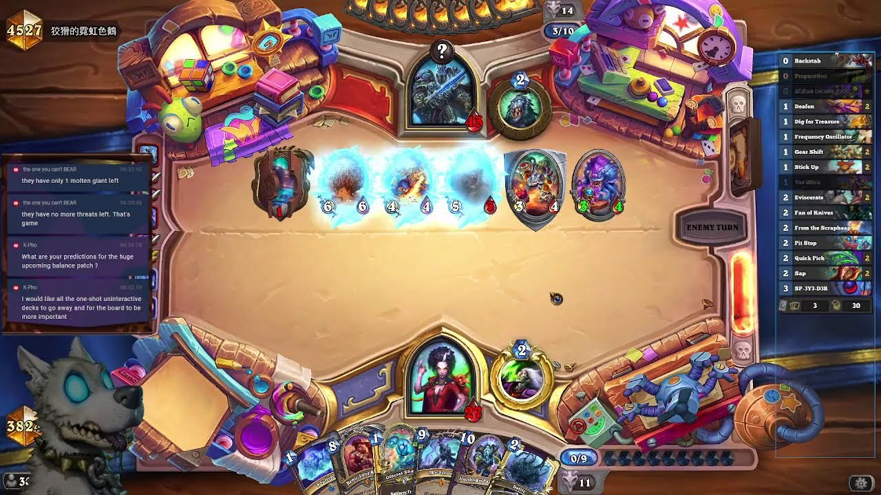Hearthstone with LoFi beats to chill to - LEGEND ladder