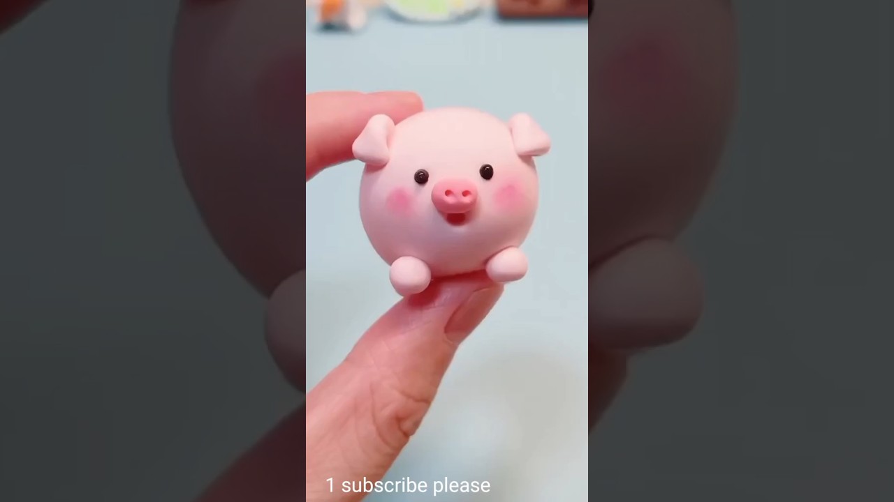 How to make a beautiful pig with clay| mitti se Chhota pig kaise banaye
