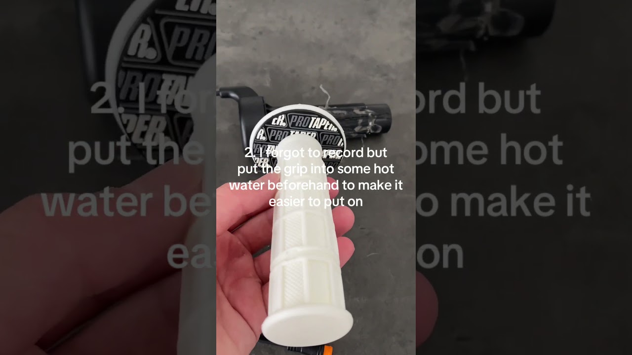 How to put a grip on your full throttle! 