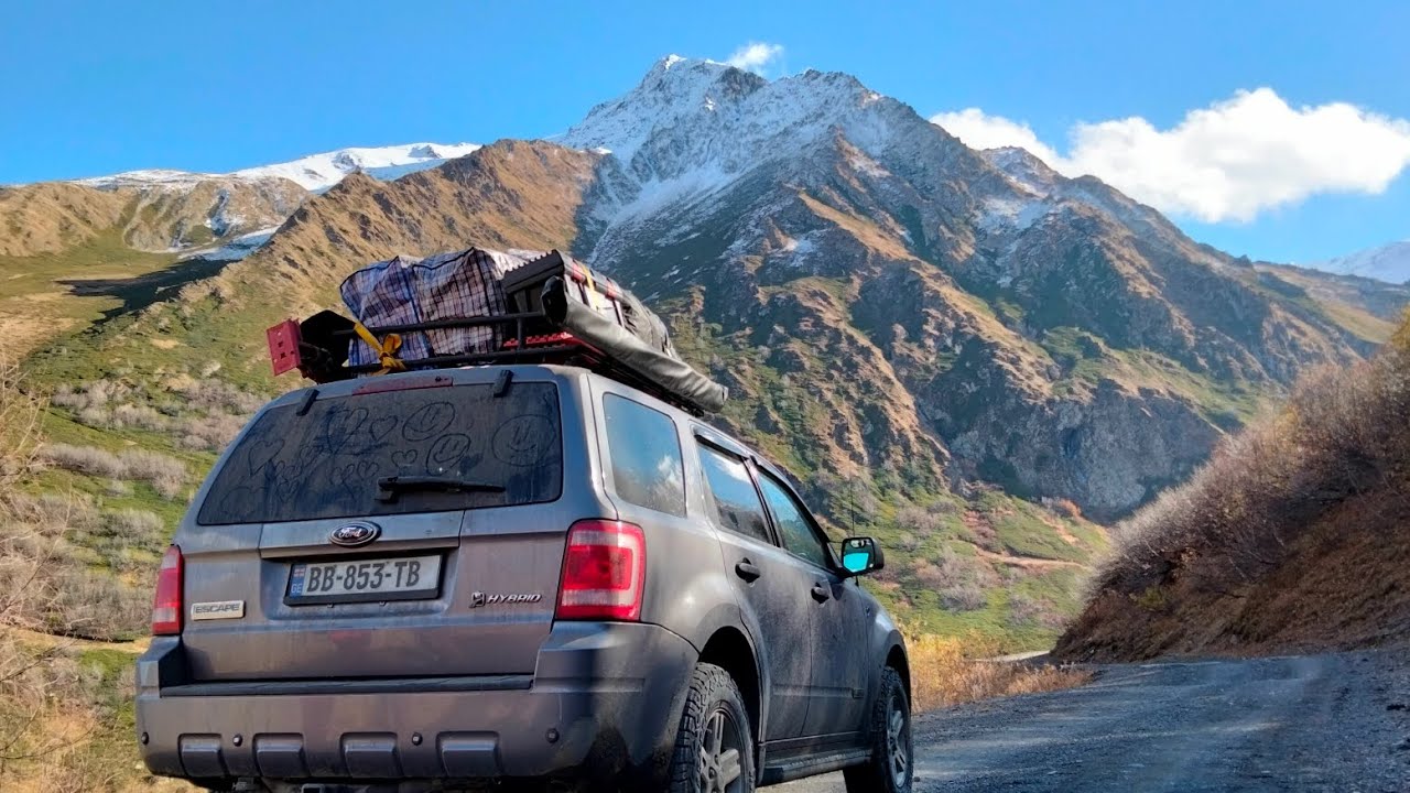 Tusheti Georgia November Abano pass Omalo Dartlo