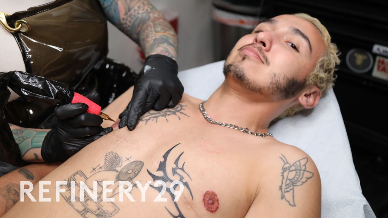 Getting Gender Affirming Nipple Tattoos | Macro Beauty | Refinery29