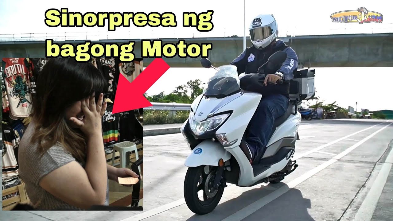 Burgman Surpise!  Binigay ko na ung motor ko...