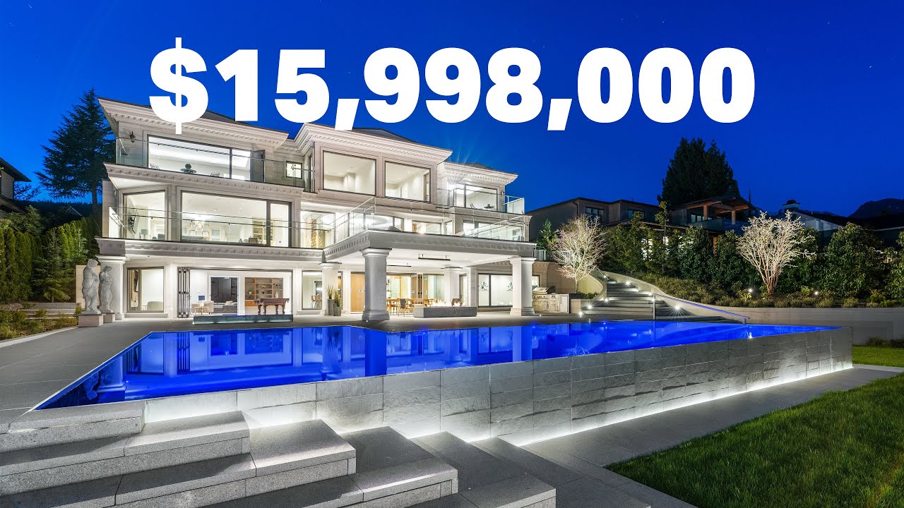 A look inside this $15,998,000 West Vancouver Mansion