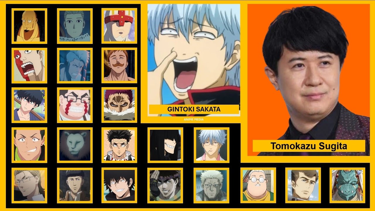 Gintama Mr. Ginpachi's Zany Class Japanese Voice actors #gintama #anime #seiyuu #voiceactors