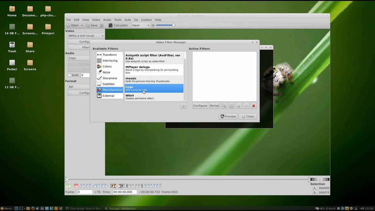 How To Add Logos To Videos With Avidemux